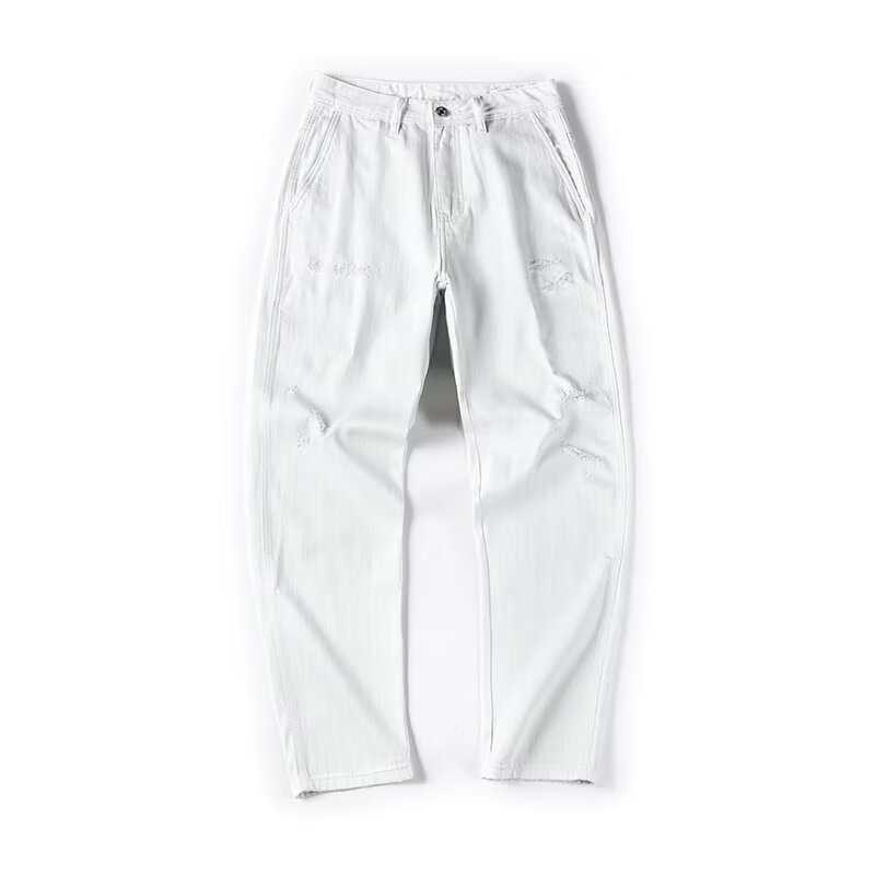 Pantalon Casual – Coupe Droite Style Hong Kong