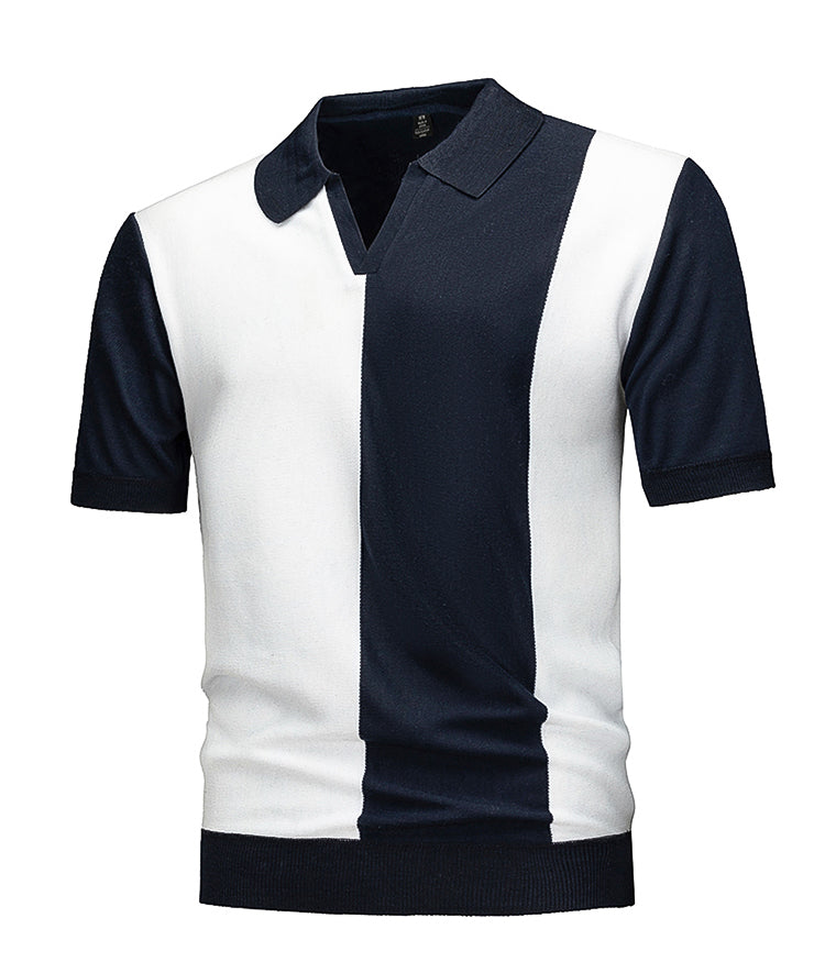 Polo Tricoté Color Block – Col Johnny