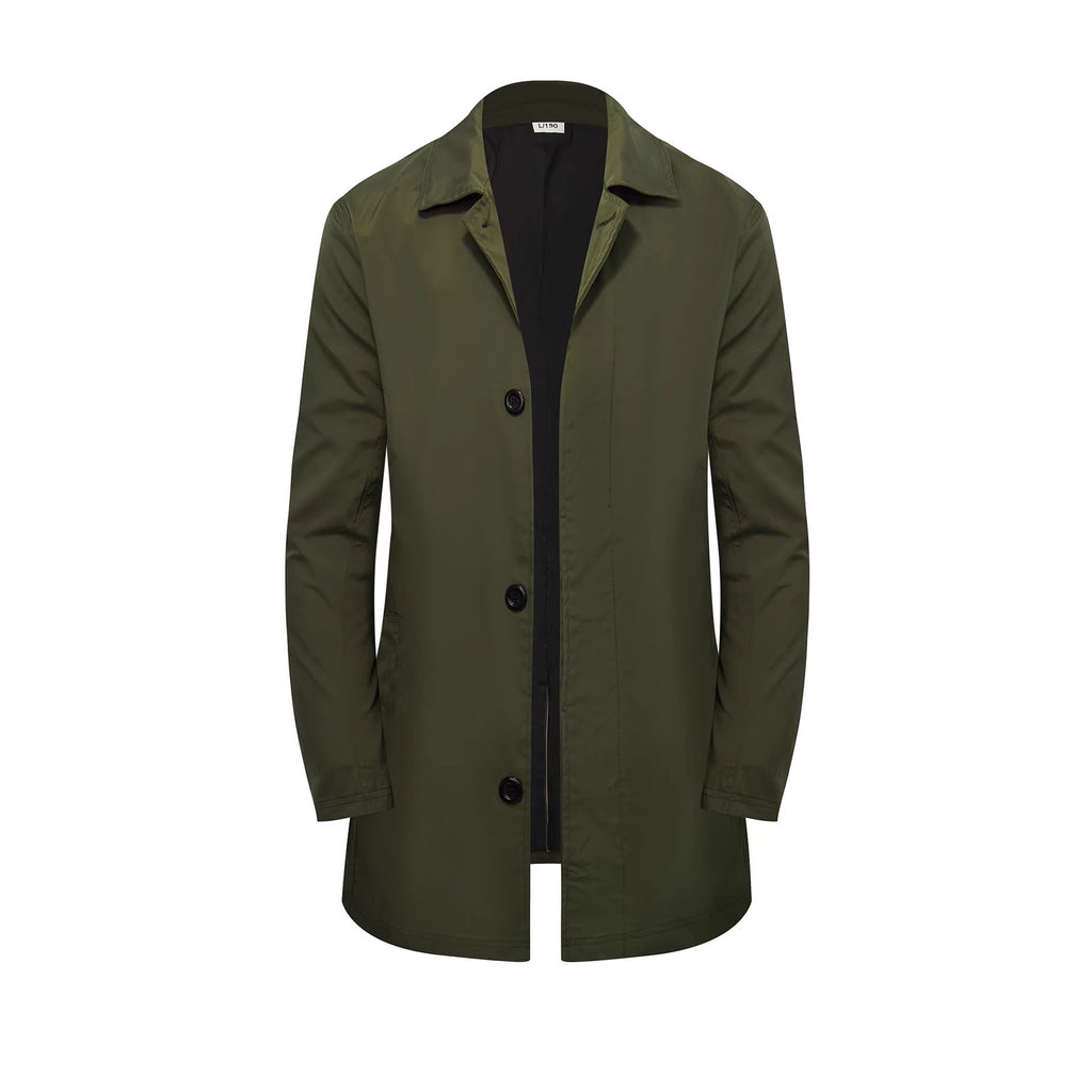 Trench Coat Classique Élégant – Coupe Slim & Style Bureau