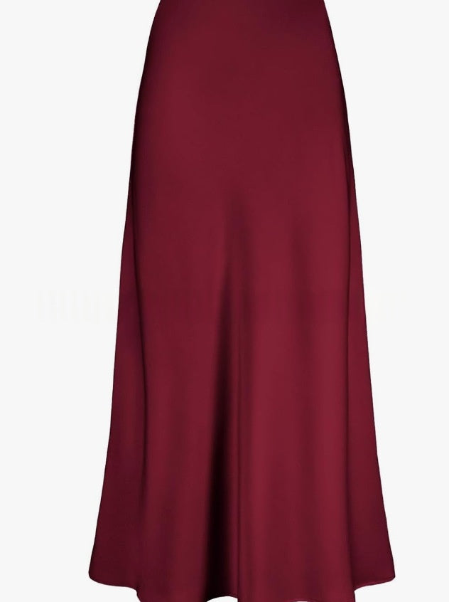 Jupe Sirène Midi  – Silhouette Élégante & Fluide
