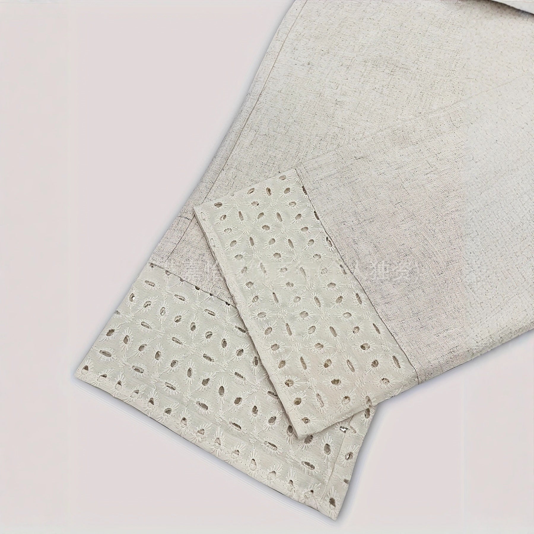 Pantalon Dentelle & Broderies Style Élégant