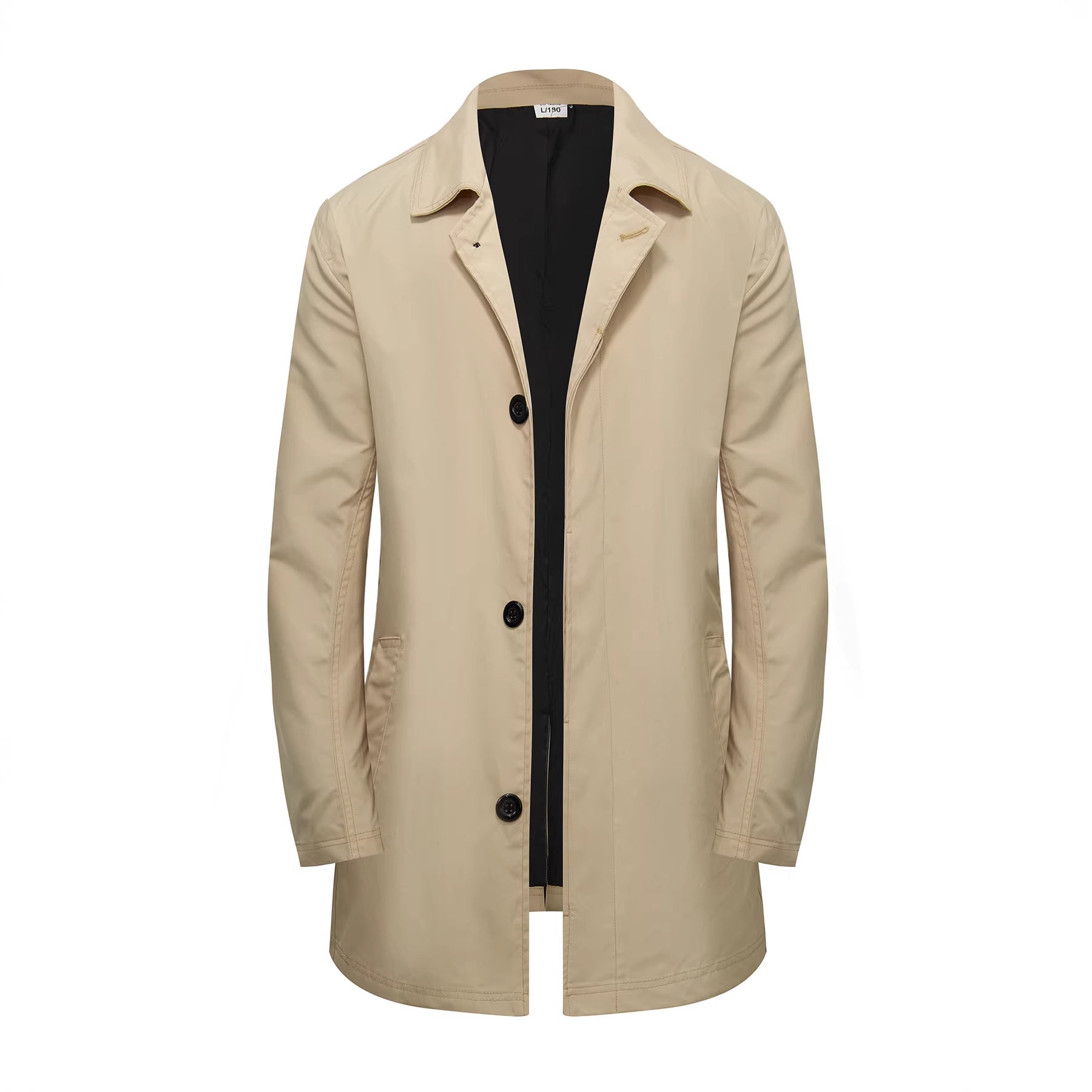 Trench Coat Classique Élégant – Coupe Slim & Style Bureau