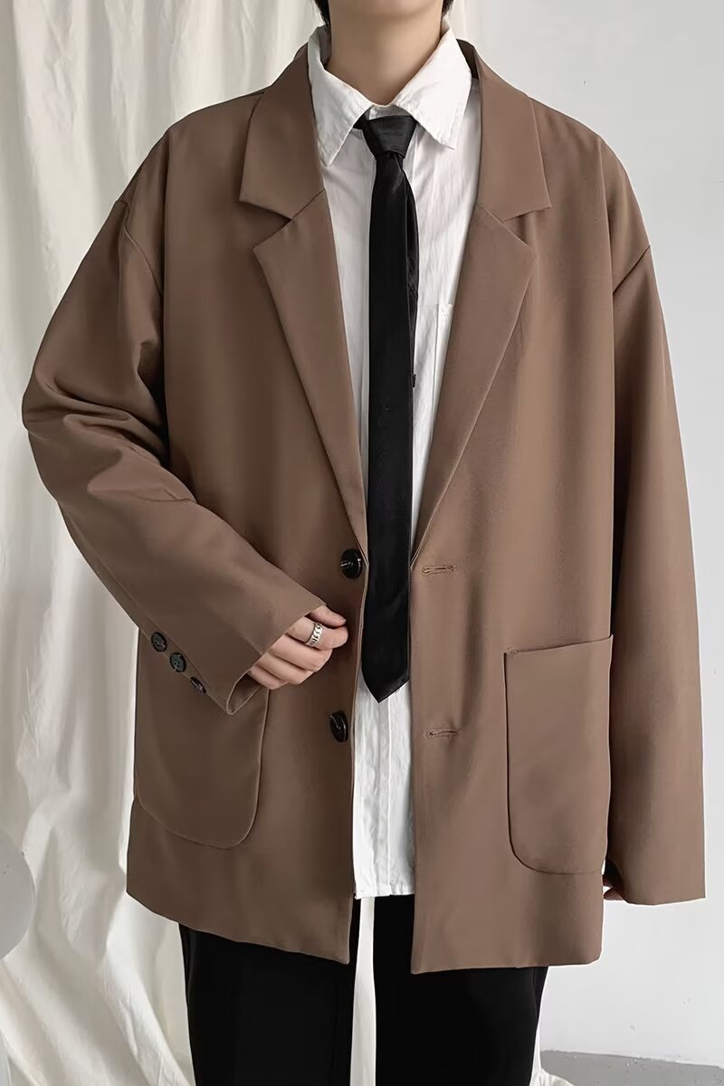 Veste Blazer Ample Casual – Look Urban All-Match