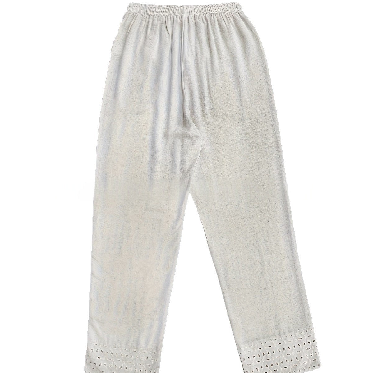 Pantalon Dentelle & Broderies Style Élégant