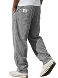 Pantalon Velours Côtelé  – Style Vintage Américain