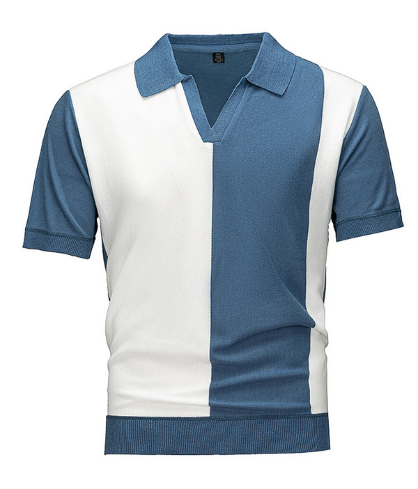 Polo Tricoté Color Block – Col Johnny